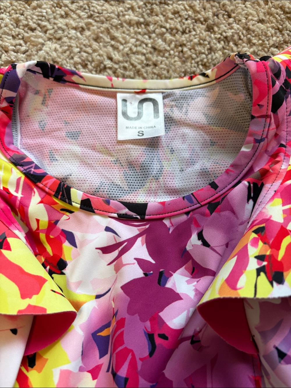 Urban Savage Floral Ruffle Top - Picture 3 of 7